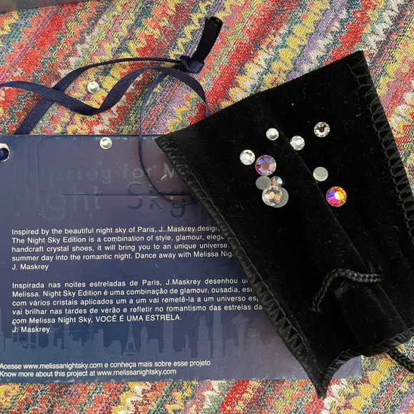 J.Maskrey for Melissa Couture Night Sky Edition Ultragirl size 6 plastic ballet - Picture 8 of 9